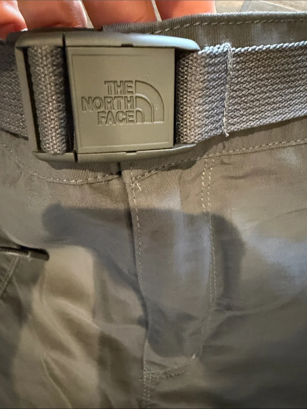 The North Face Men's Dark Gray Cargo Pants with Utility Pockets